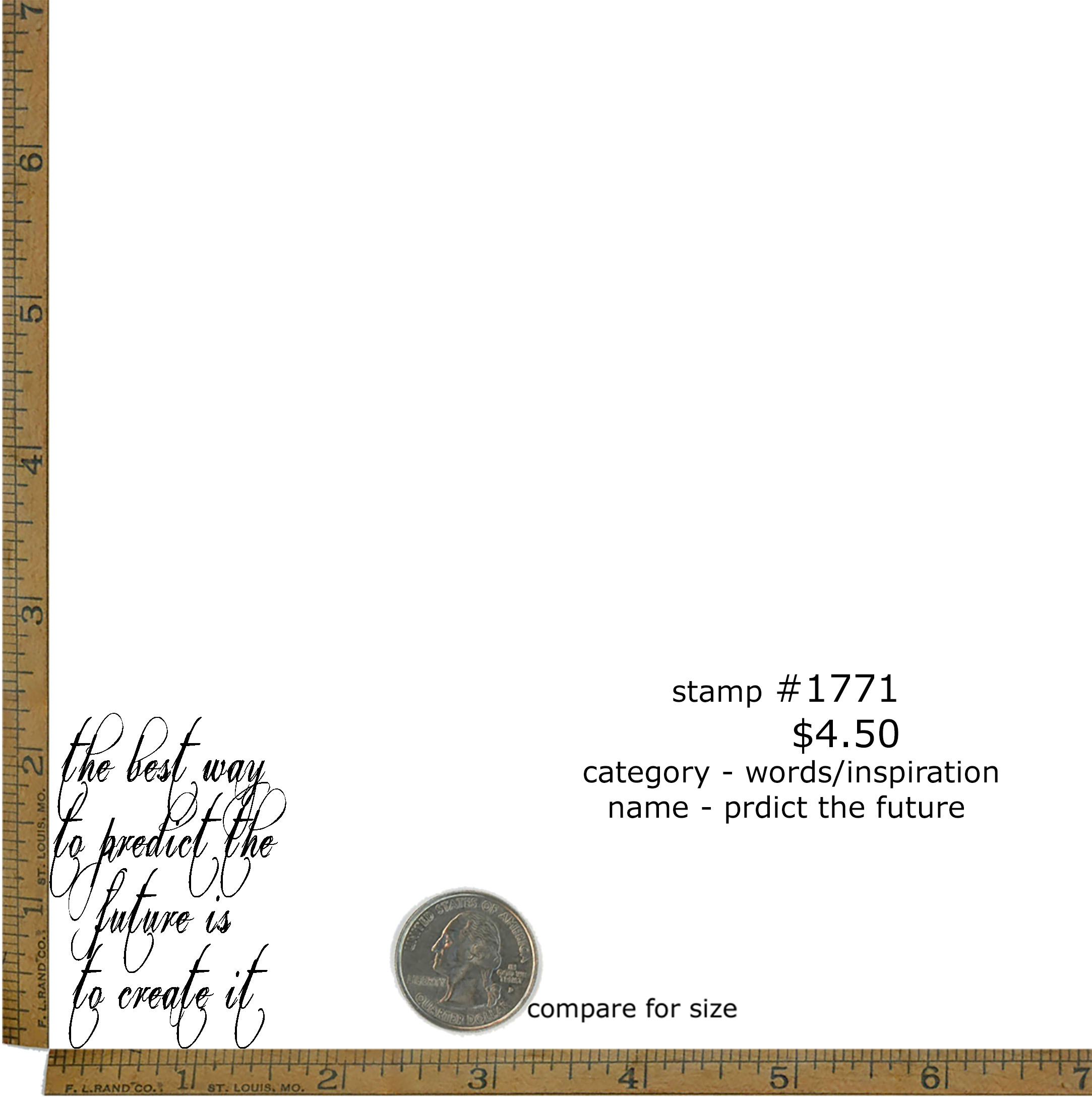 #1771 - Predict the Future - Words/Inspiration